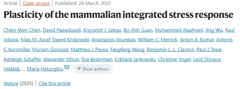 哺乳動物綜合應激反應的可塑性