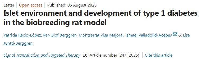BioBreading大鼠模型中胰島環(huán)境與1型糖尿病發(fā)生