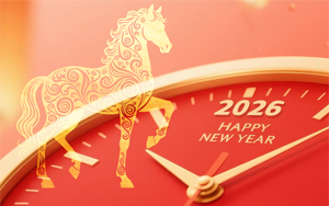 歲啟新元-福至馬年｜西寶生物2026年元旦放假通知