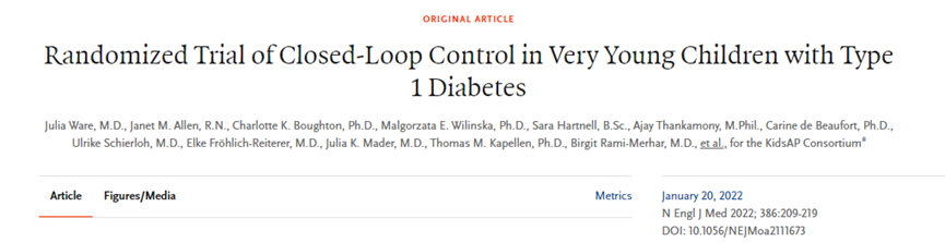 ?糖尿病治療新突破！人工胰腺可改善兒童血糖水平