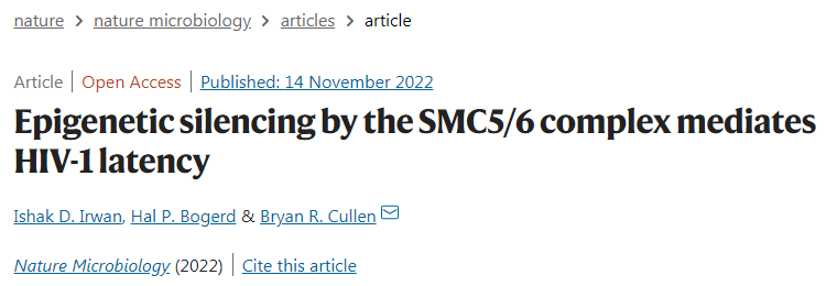 一種可能進(jìn)化為幫助對(duì)抗感染的免疫反應(yīng)似乎是驅(qū)使人類免疫缺陷病毒(HIV)進(jìn)入潛伏狀態(tài)的機(jī)制