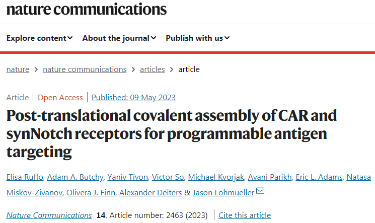 對T細胞進行工程化，使其受體帶有通用的“SNAPtag”