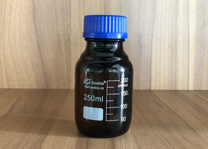 藍(lán)蓋試劑瓶，棕色，250ml