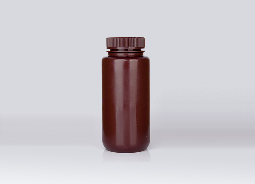 廣口試劑瓶，棕色，500ml